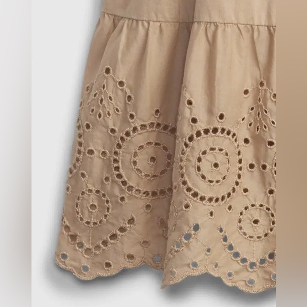 GAP Cream Kids Casual Dress - Picture 2 of 3
